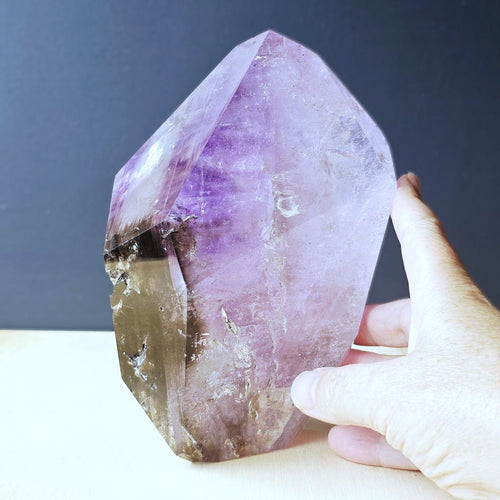 Smoky Amethyst Quartz Faceted Freeform | Guardian Of Earth