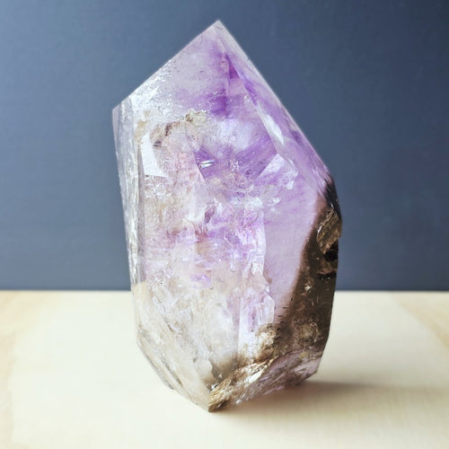 Smoky Amethyst Quartz Faceted Freeform | Guardian Of Earth