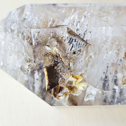 Smoky Inclusion Quartz Double Termination | Inner World