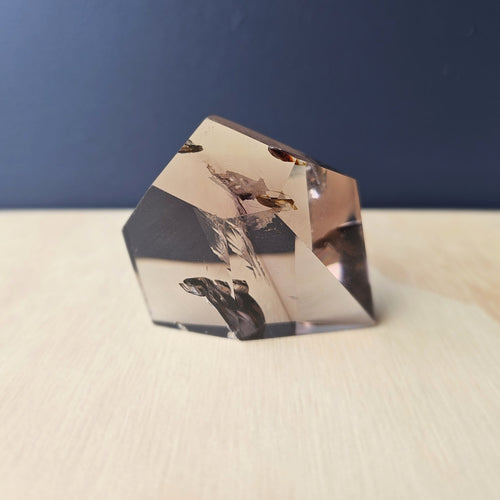 Smoky Quartz Faceted Freeform | The Grounded Light