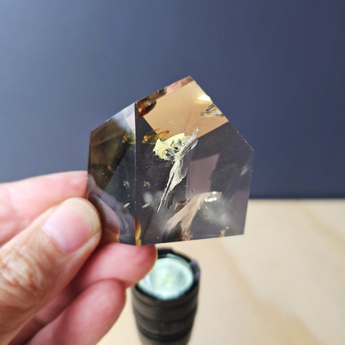 Smoky Quartz Faceted Freeform | The Grounded Light