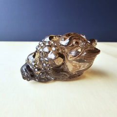 Smoky Quartz Money Toad | Keeper Of Fortune