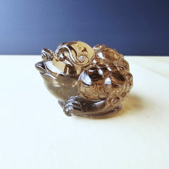 Smoky Quartz Money Toad | Keeper Of Fortune