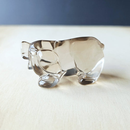 Smoky Quartz Pig - AAA Grade | 78gm