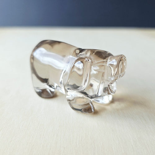 Smoky Quartz Pig - AAA Grade | 78gm