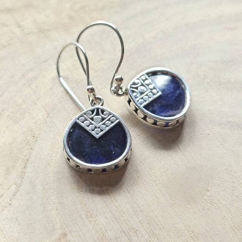 Sodalite Earrings | Spiritual Perception