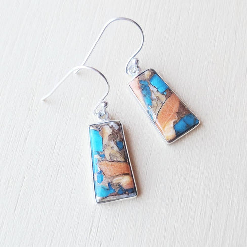 Spiny Oyster Earrings | Copper Horizon