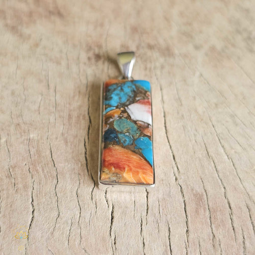 Spiny Oyster Turquoise Pendant | Inner Journey