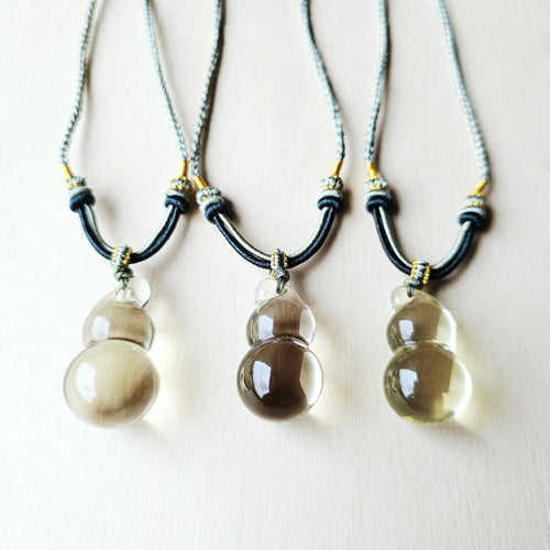 Sri Lankan Citrine Necklace | The Prosperity Gourd