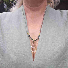 Sri Lankan Citrine Necklace | The Prosperity Gourd
