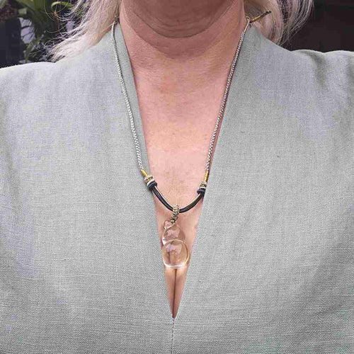 Sri Lankan Citrine Necklace | The Prosperity Gourd