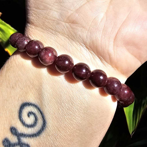 Star Garnet Bracelet | Starborn Grace