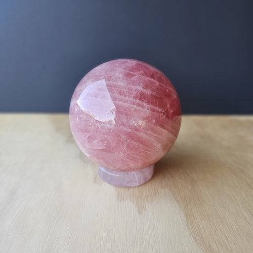 Star Rose Quartz Sphere | Orb Of Compassion