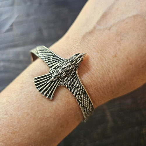 Sterling Silver Cuff | Fly Like An Eagle