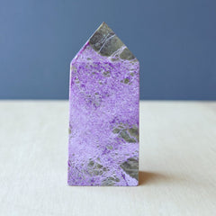 Stichtite & Serpentine Obelisk | 71gms