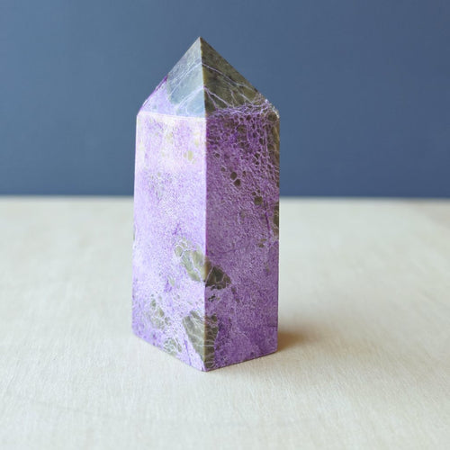 Stichtite & Serpentine Obelisk | 71gms