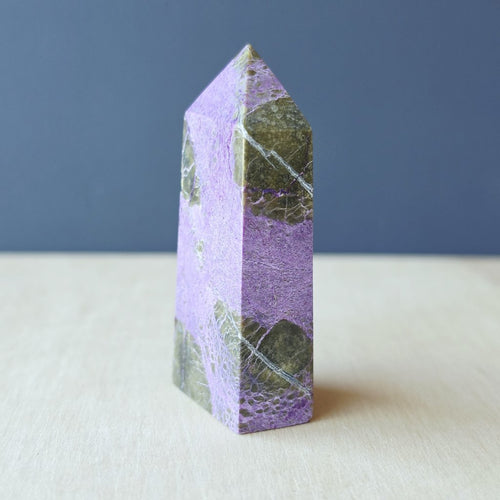 Stichtite & Serpentine Obelisk | 71gms