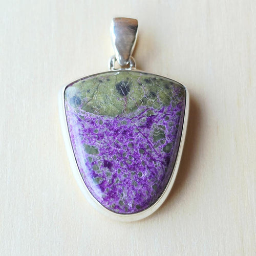 Stichtite & Serpentine Pendant | Soulkeeper's Code