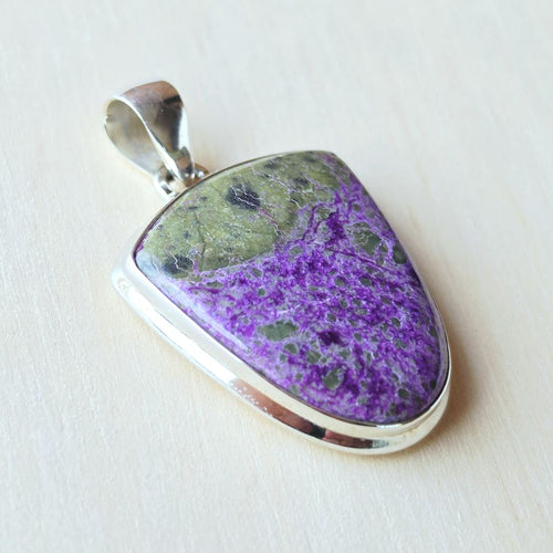 Stichtite & Serpentine Pendant | Soulkeeper's Code