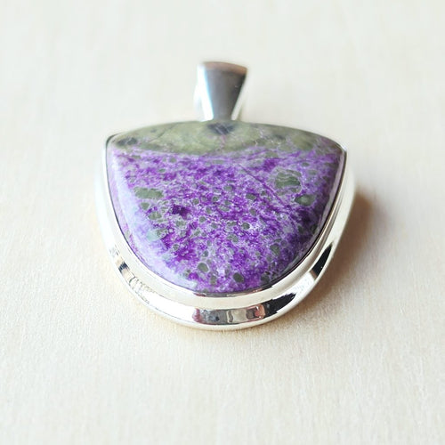 Stichtite & Serpentine Pendant | Soulkeeper's Code