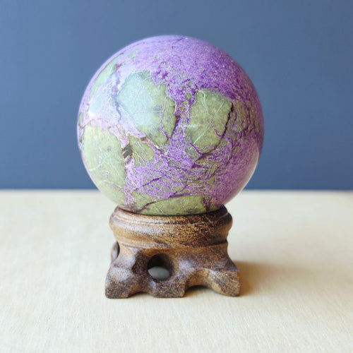 Stichtite & Serpentine Sphere | 220gms
