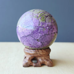 Stichtite & Serpentine Sphere | 234gms