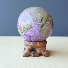Stichtite & Serpentine Sphere | 234gms