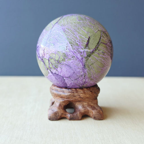 Stichtite & Serpentine Sphere | 234gms