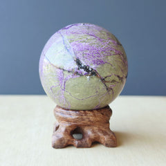 Stichtite & Serpentine Sphere | 234gms