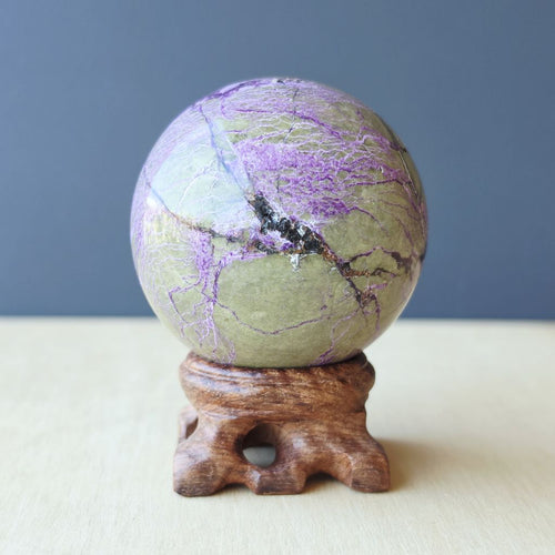 Stichtite & Serpentine Sphere | 234gms