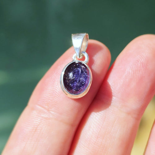 Sunstone Iolite Pendant | Divine Alignment