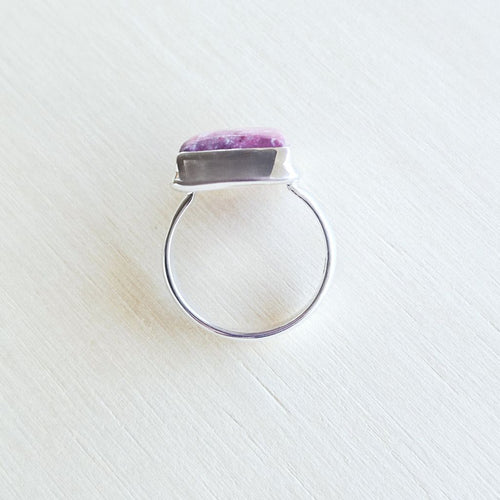 Thulite Crystal Ring | Heart Activator