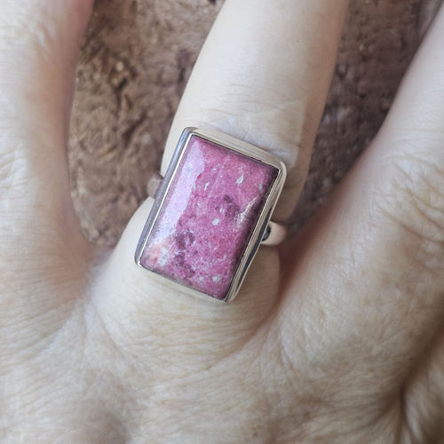 Thulite Crystal Ring | Heart Activator