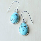 Tibetan Turquoise Earrings | Sacred Mountain