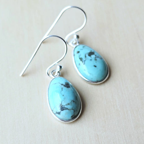 Tibetan Turquoise Earrings | Sacred Mountain