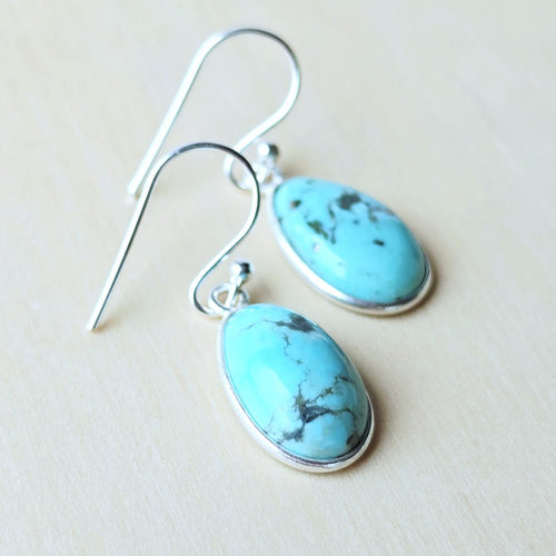 Tibetan Turquoise Earrings | Sacred Mountain