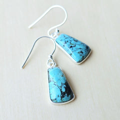 Tibetan Turquoise Earrings | Tibetan Sky