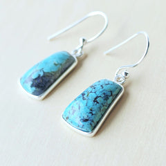 Tibetan Turquoise Earrings | Tibetan Sky
