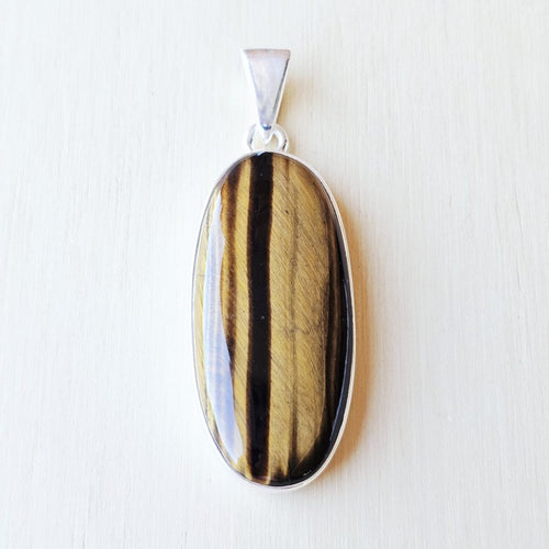 Tiger Eye Pendant | Kundalini Awakening