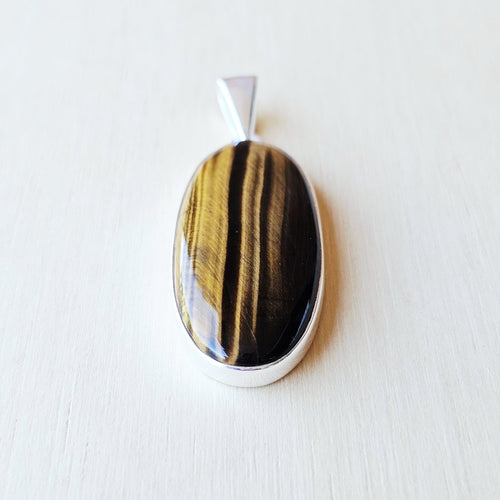 Tiger Eye Pendant | Kundalini Awakening