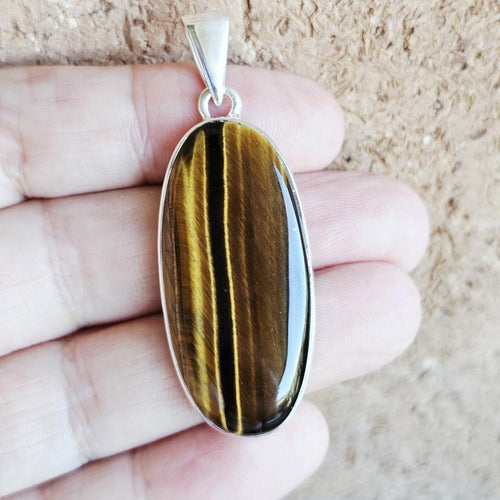 Tiger Eye Pendant | Kundalini Awakening