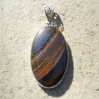 Tiger Iron Pendant | Grounding Spirit