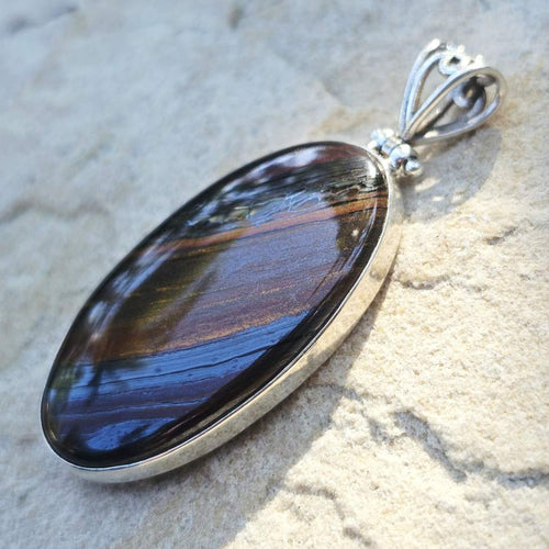 Tiger Iron Pendant | Grounding Spirit
