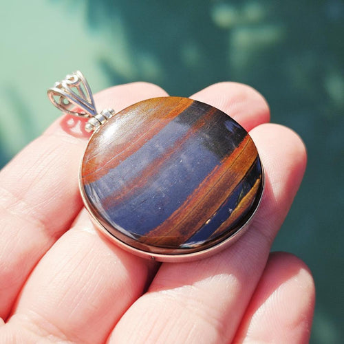 Tiger Iron Pendant | Kundalini Activation