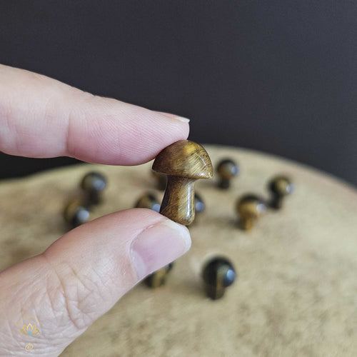 Tigers Eye Mini Mushrooms