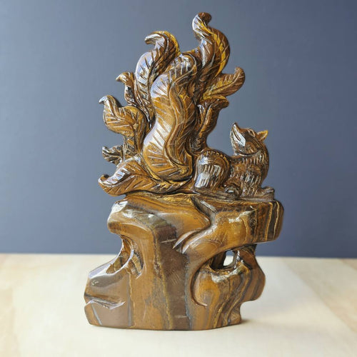 Tigers Eye Nine Tail Fox | Spirit Of The Nine