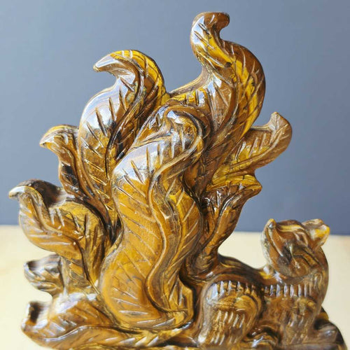 Tigers Eye Nine Tail Fox | Spirit Of The Nine
