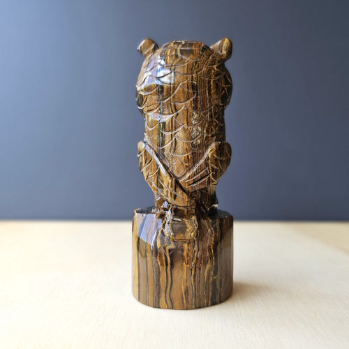Tigers Eye Owl | The Golden Seer