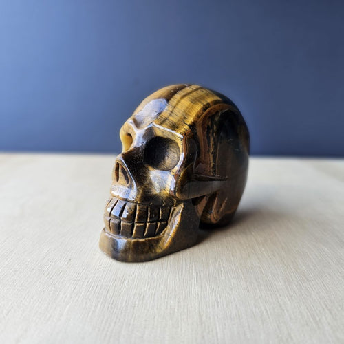 Tigers Eye Skull | Guardian Of Your Energy