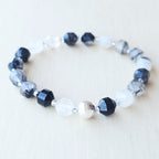 Tourmalinated Quartz DT Bracelet  | Clear Direction